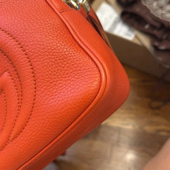 Gucci Orange Cross Body Disco Bag - Picture 3 of 6